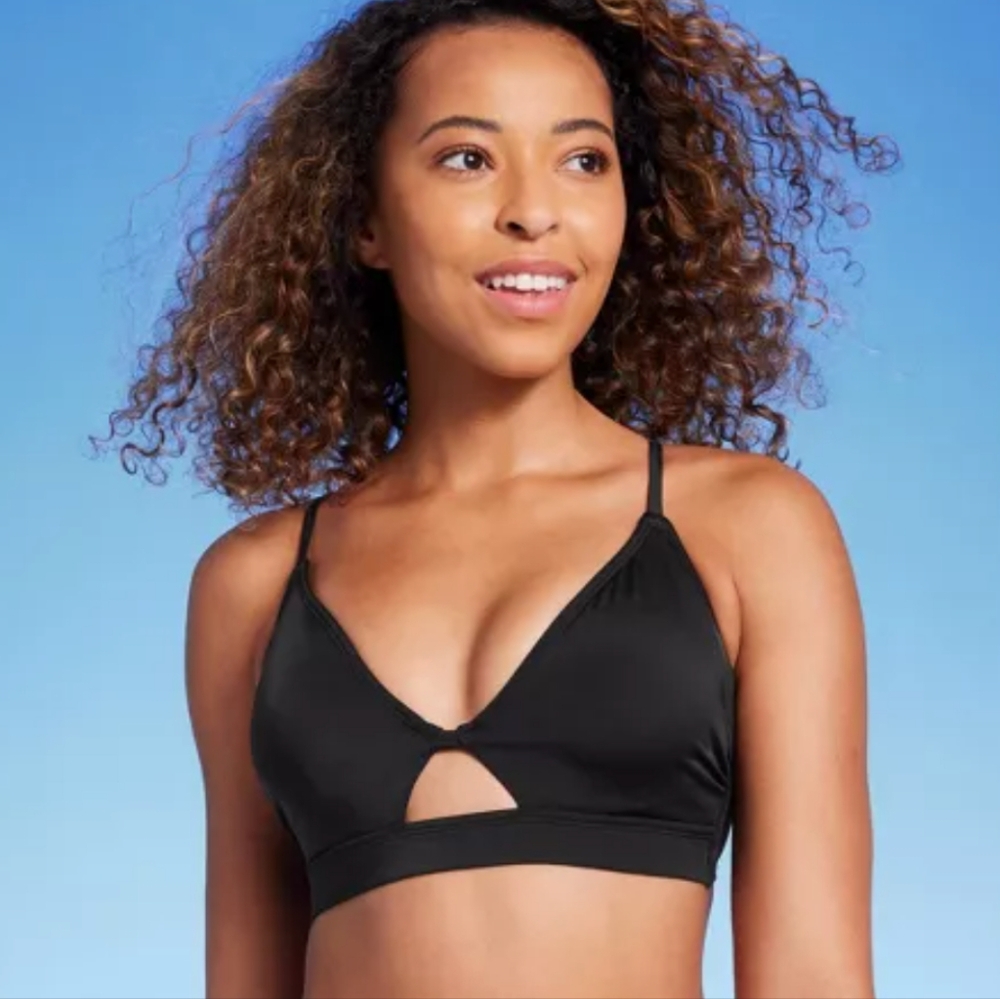 Cut Out Bikini Top